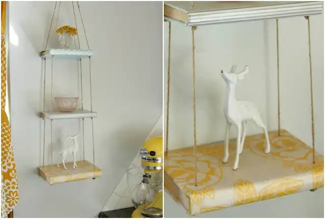 shelves are actually made of books