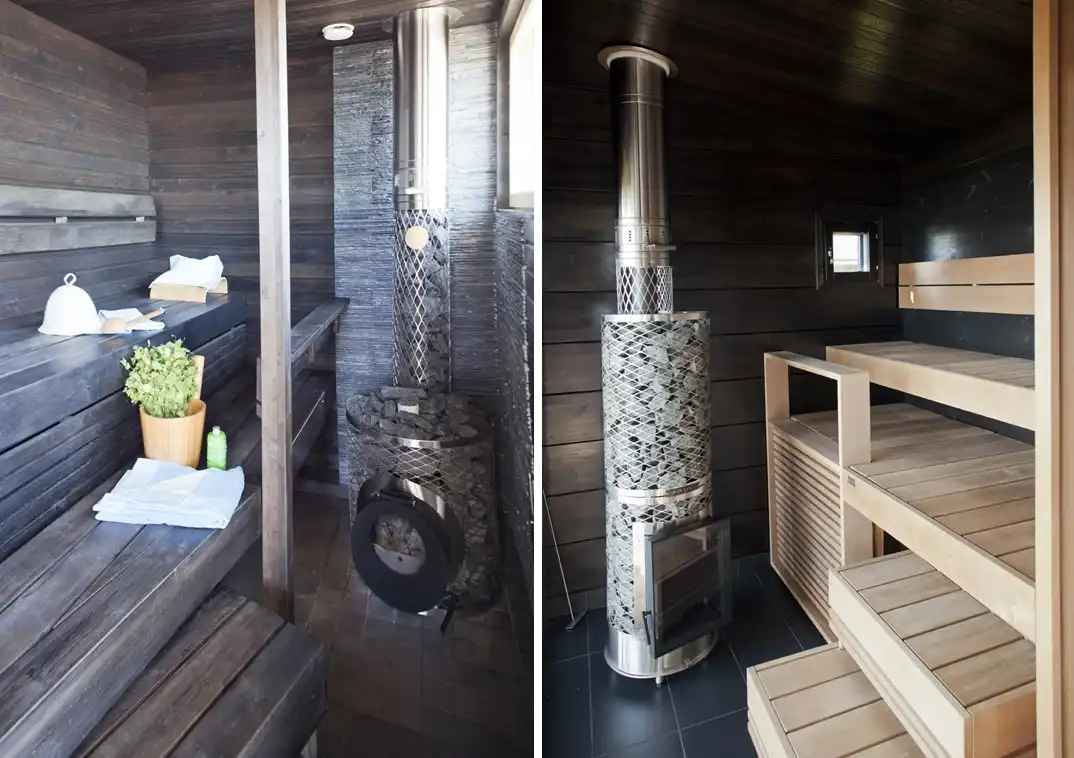 simple sauna design