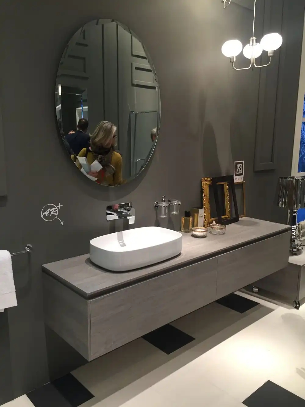 small Chandelier for bathroom lighting