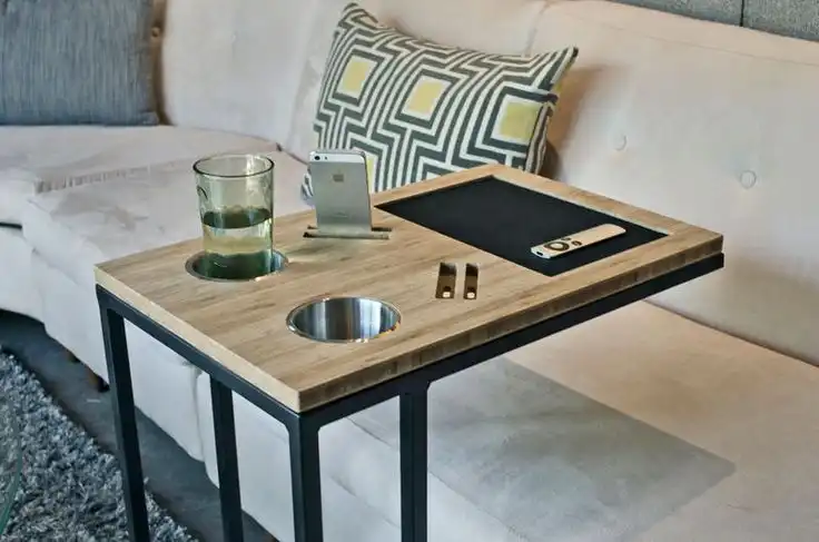Sofa table c table tray