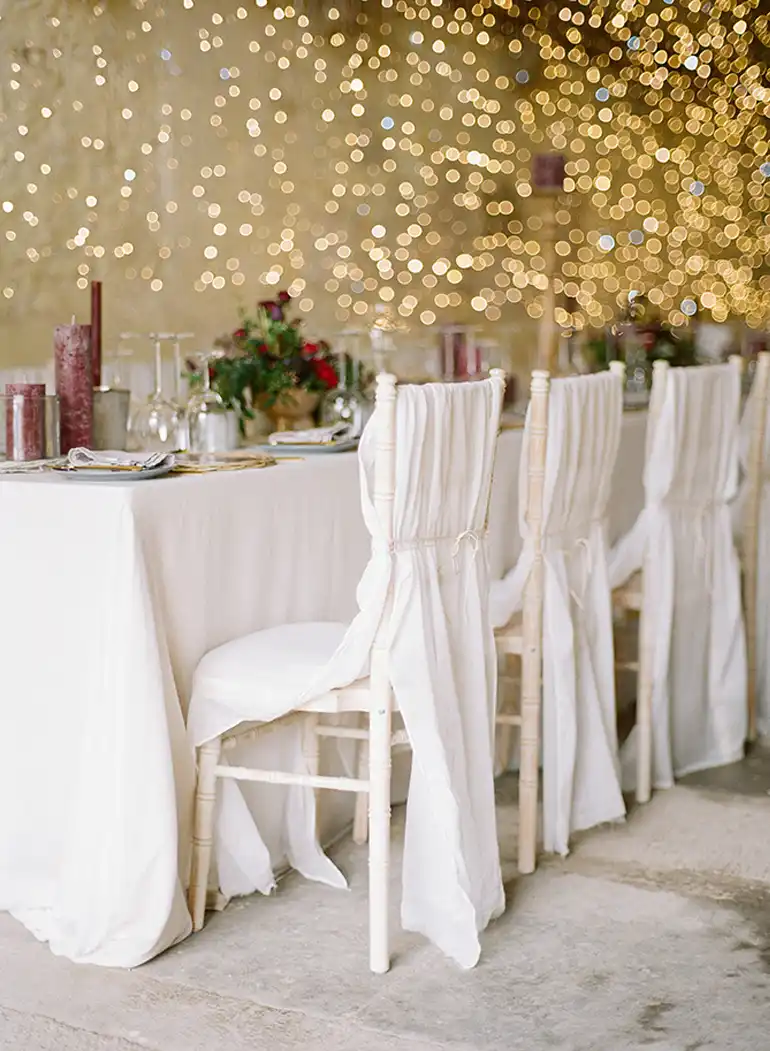 Casual fabric chair covers
