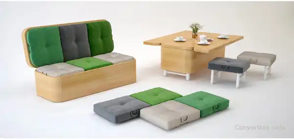 Sonvertible sofa