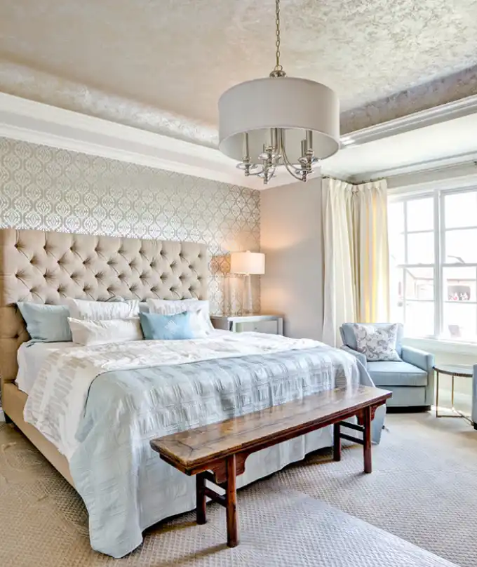 Special treatment ceiling master bedroom