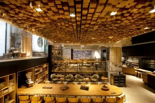 Starbucks the bank concept store