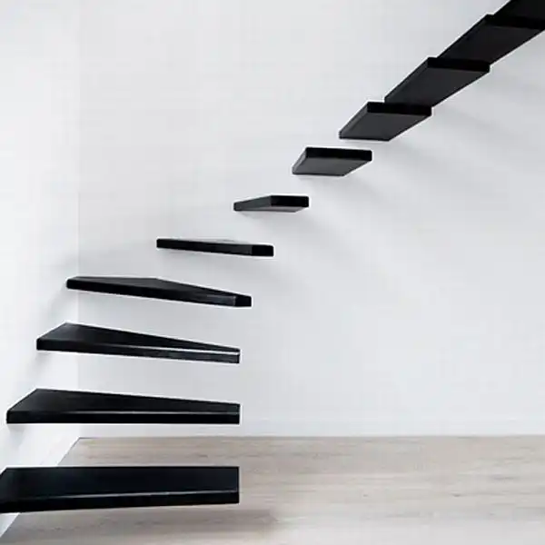 Steel minimal staircase