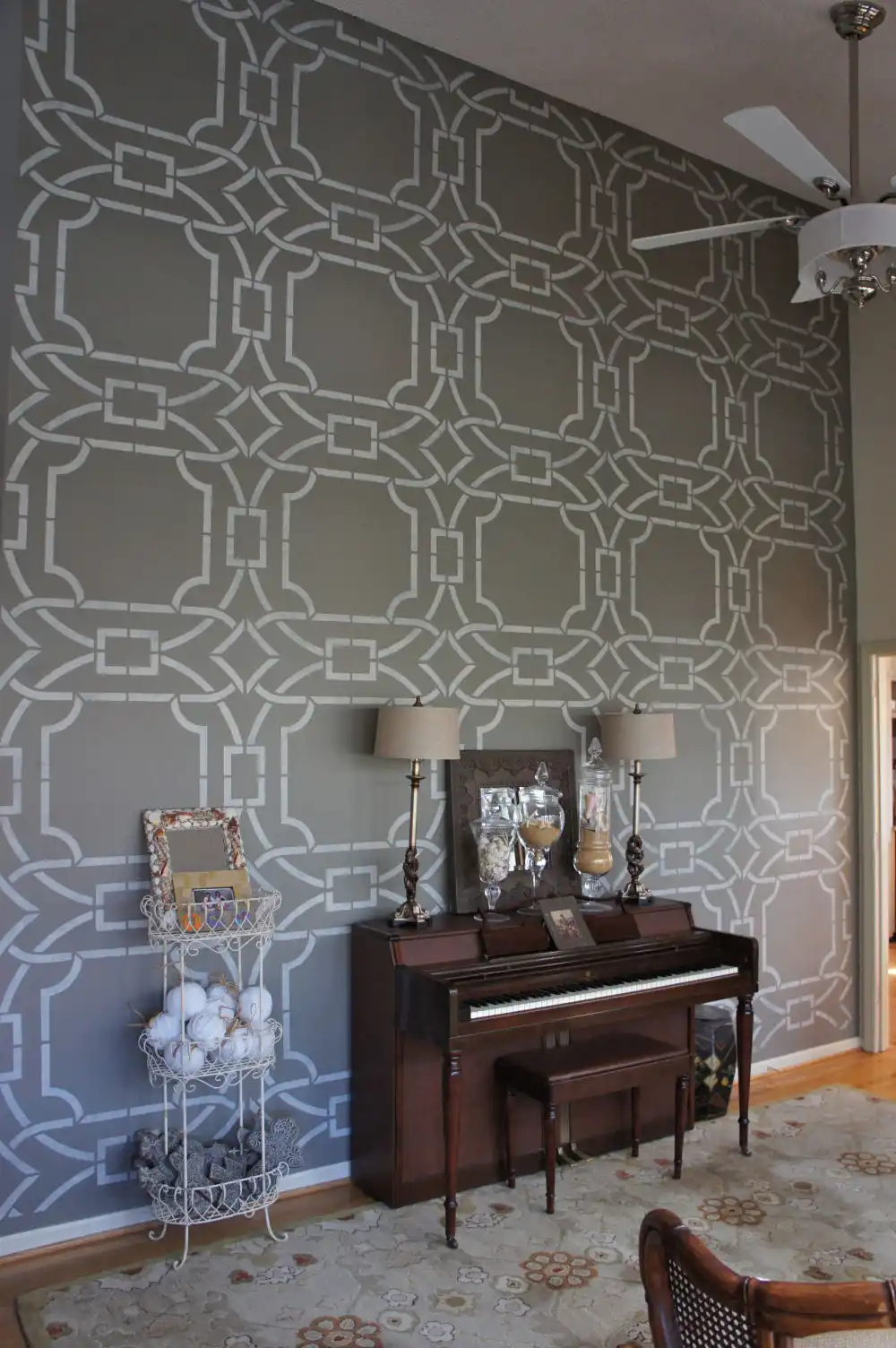 Stencil walls