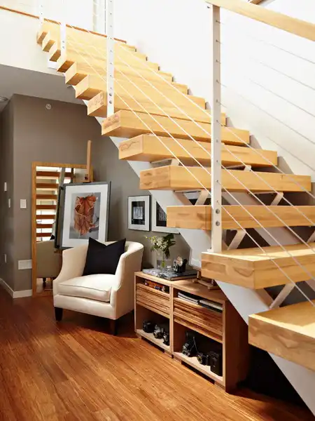 Storage ideas under stairs in hallway3