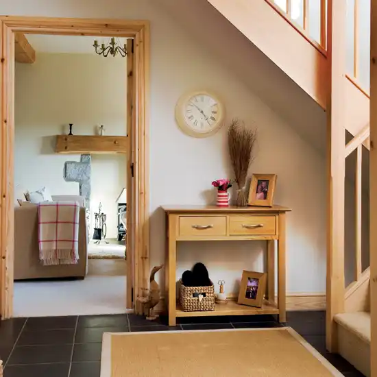 Storage ideas under stairs in hallway5