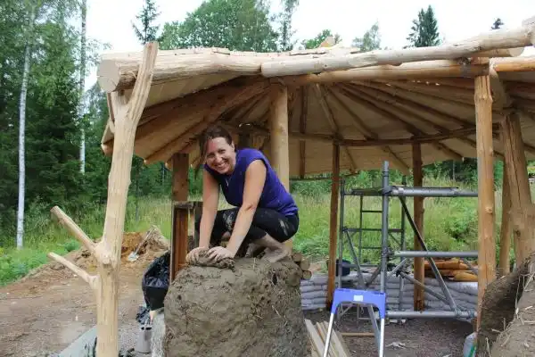 Strawbale house