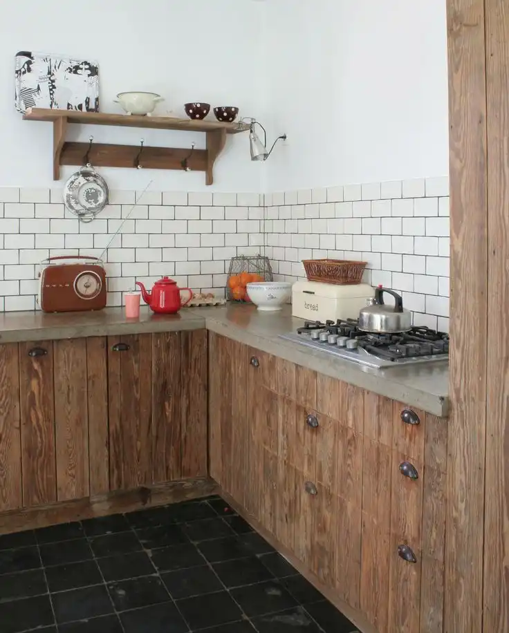 Subway kitchen backsplash design