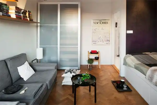 Swedish masculine one room apartment3
