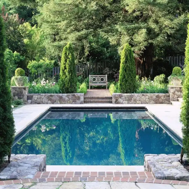 Swimming pool symmetry