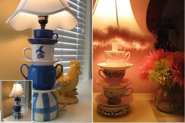 Tablelight teacups
