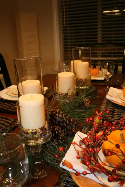 Thanksgiving table