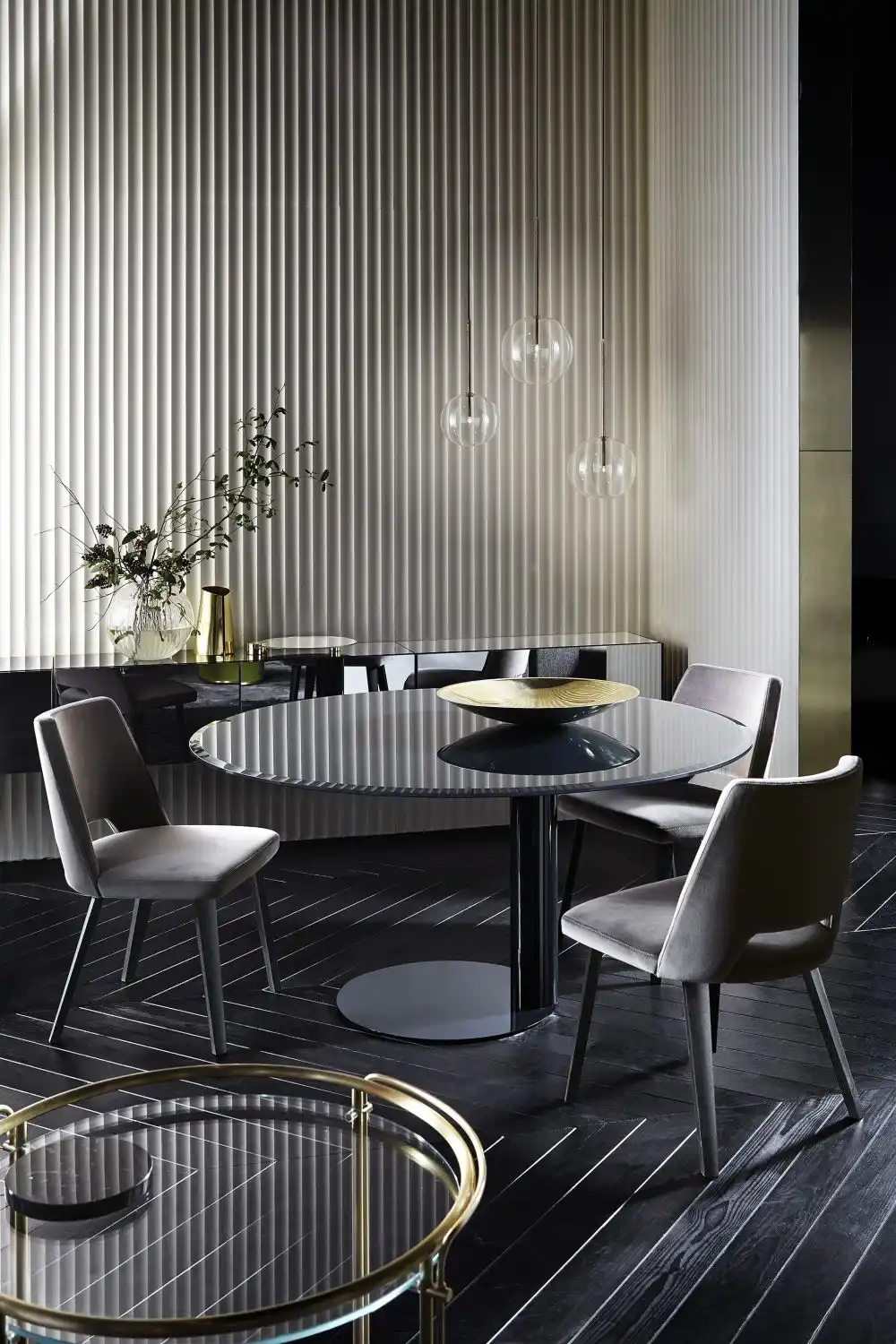 thea Upholstered velvet chair