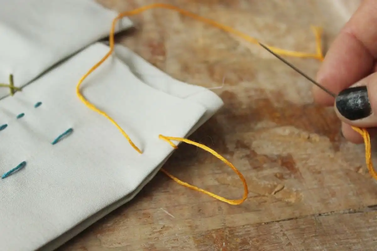 thread until only a small loop