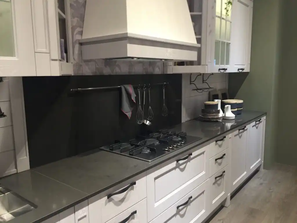 Soapstone is as equally at home in a traditional kitchen design as a modern one.