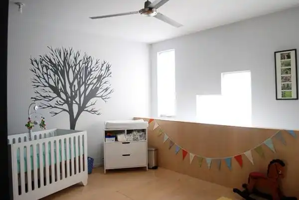 Tree wall decal nursery room