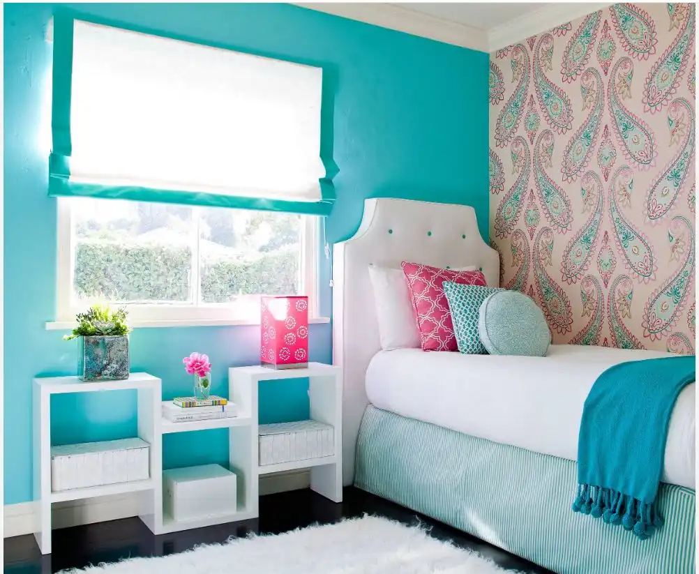 Turquoise (Teal) is the best girl room color