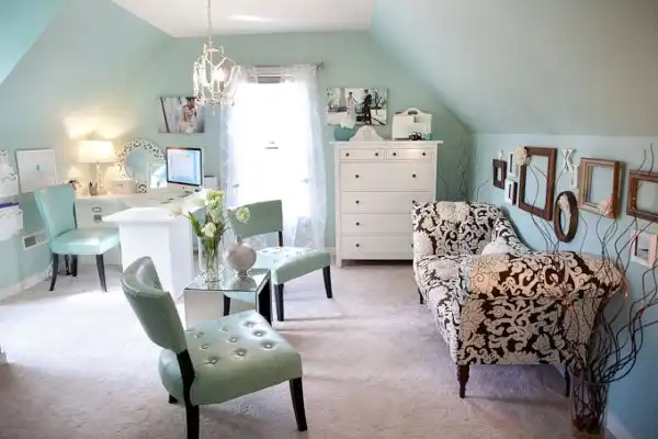 Turquoise office we love