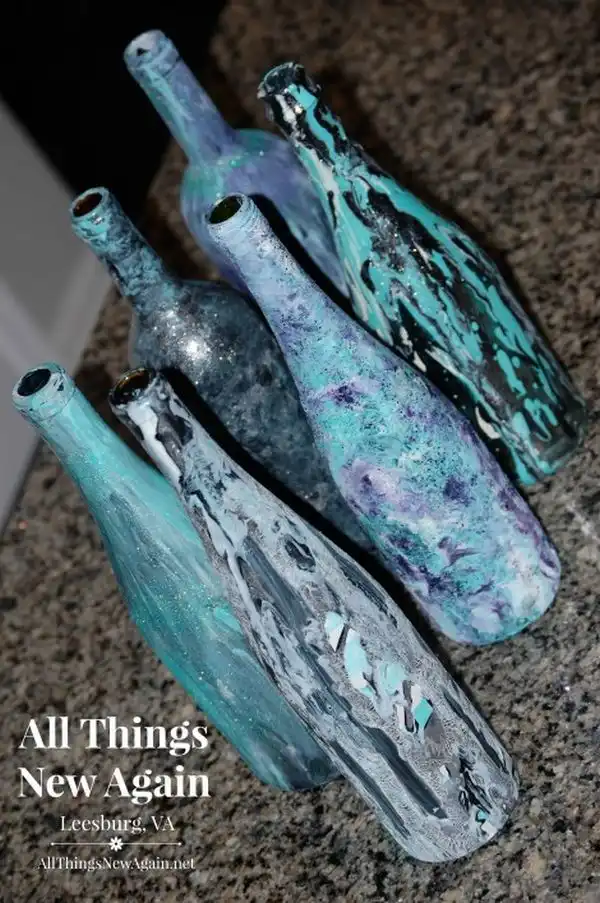 Unicorn spit wine bottles