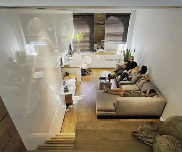 Very tiny loft studio design1