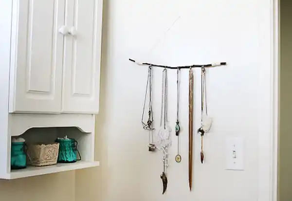 Wall hanging twig