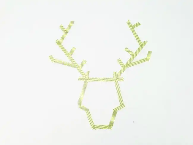 washi tape moose