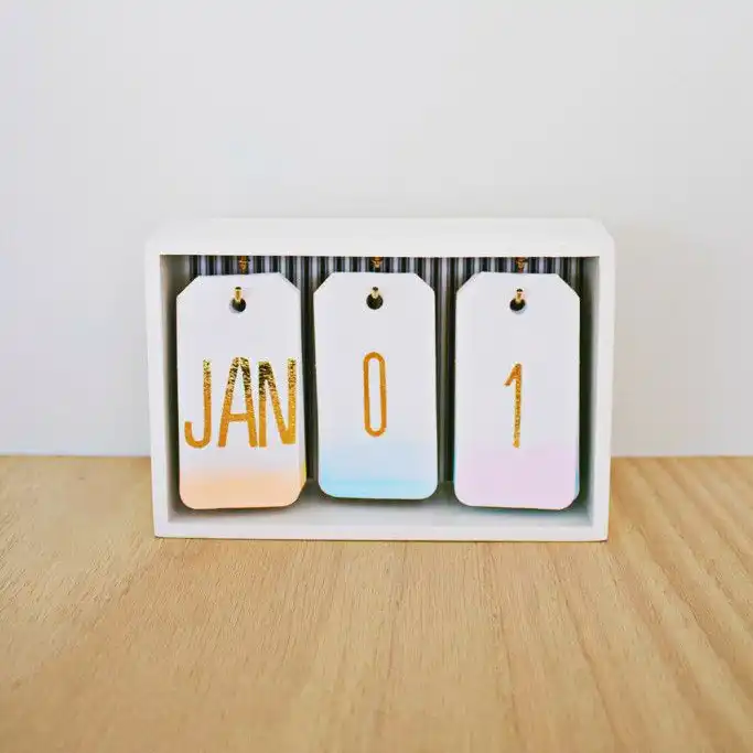 watercolor calendar