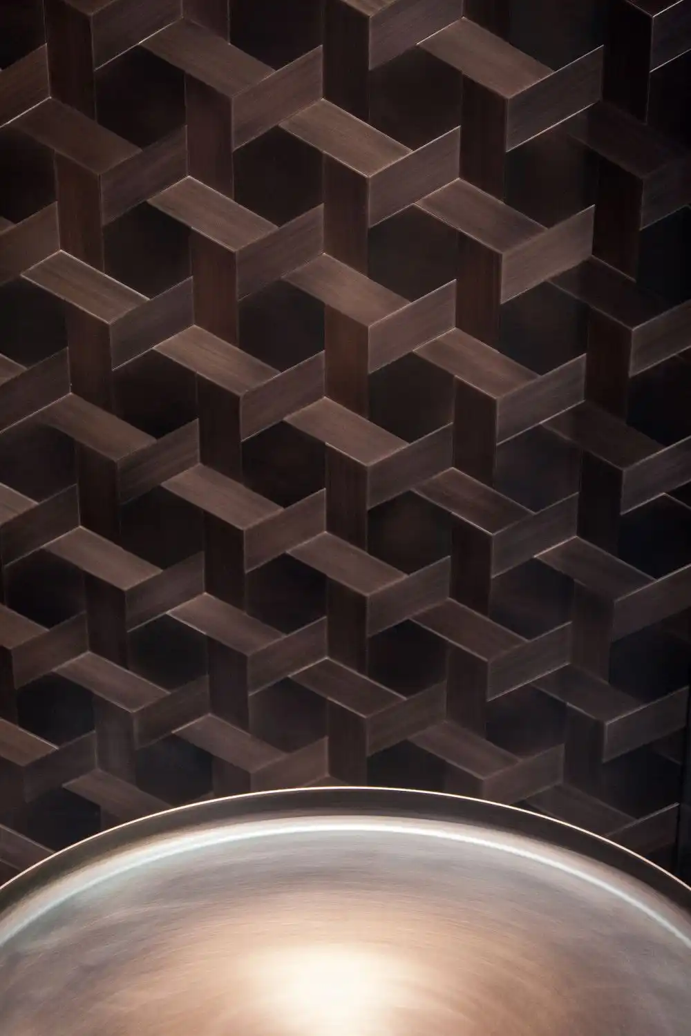 Weave wall covering from De Castelli
