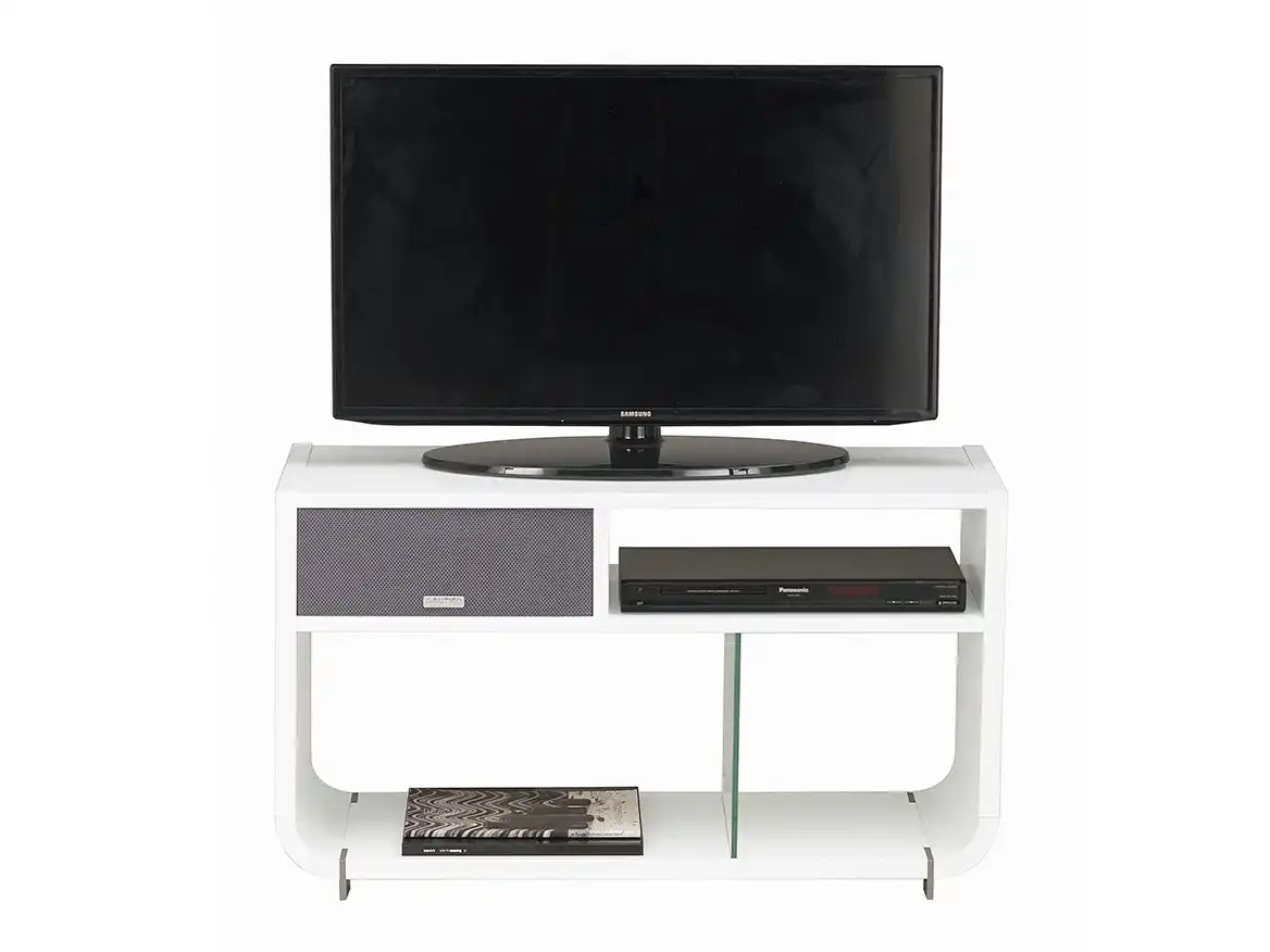 white-console-media