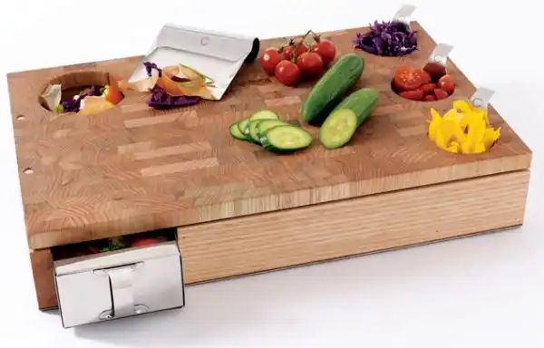 Wood cutting board