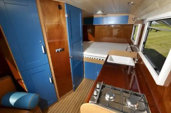 Wooden exterior and a retro look2