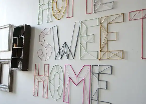 Yarn wall letters1