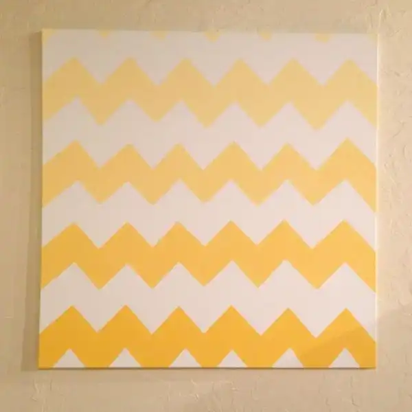 Yellow ombre art
