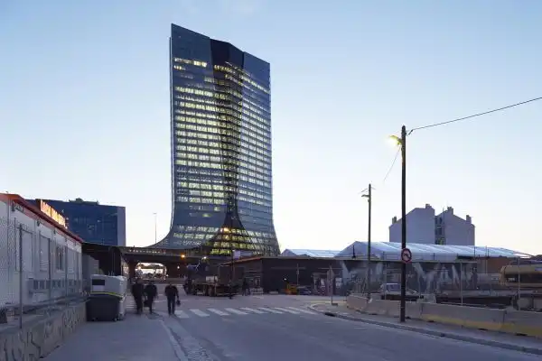 Zaha hadid architects first built tower cma cgm headquarter