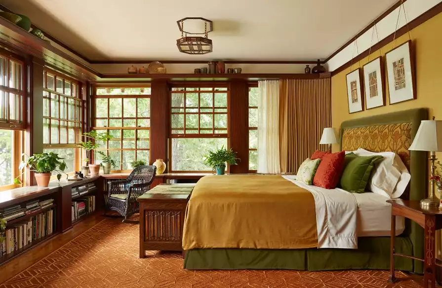 Arts and Crafts Style Bedroom