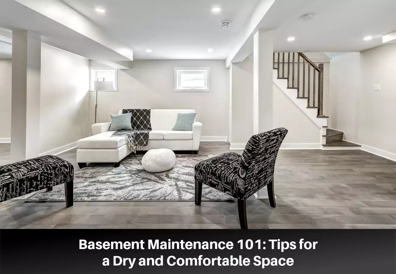 Basement Maintenance 101: Tips for a Dry and Comfortable Space