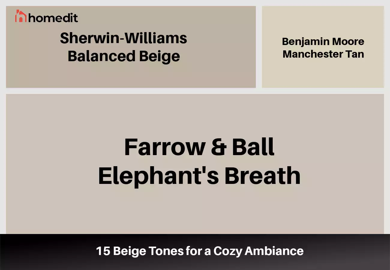 These are the 15 Best Beige Paint Colors