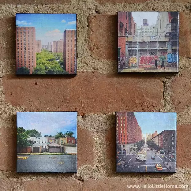 Canvas instagram photos