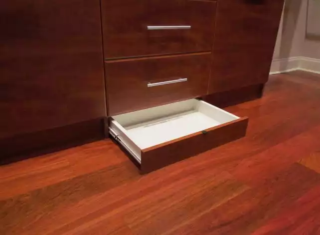 Closet hidden drawer