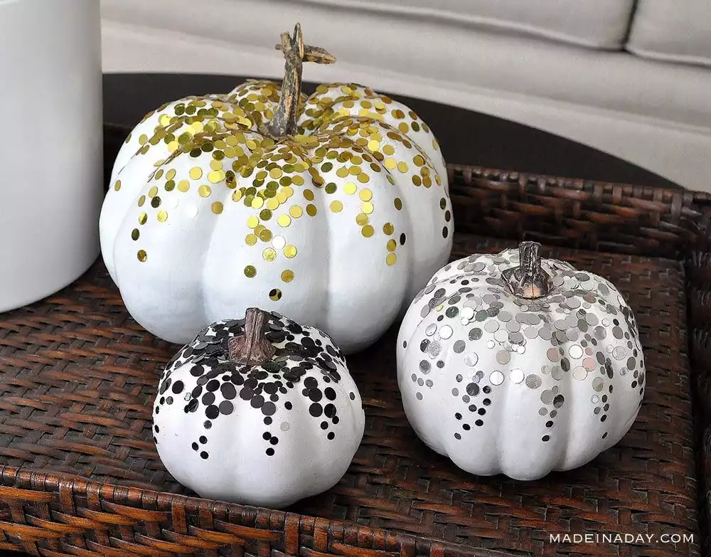 Confetti Pumpkins