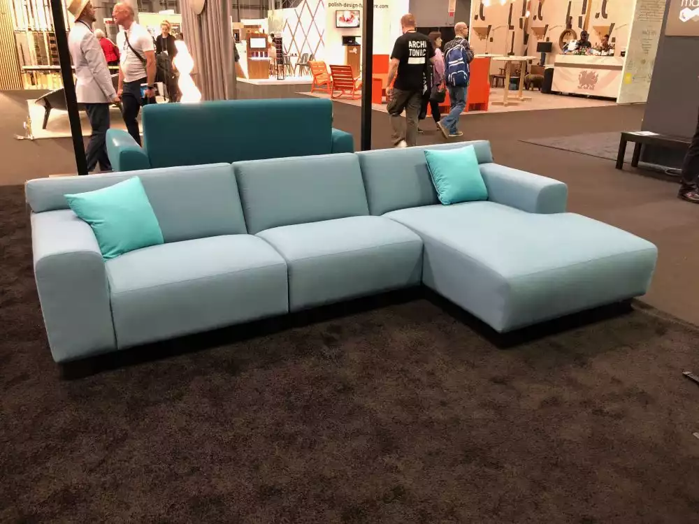 Consider buying a shade pale blue couch