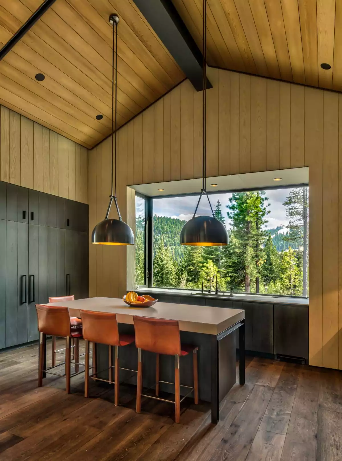 Contemporary Lake Cabin