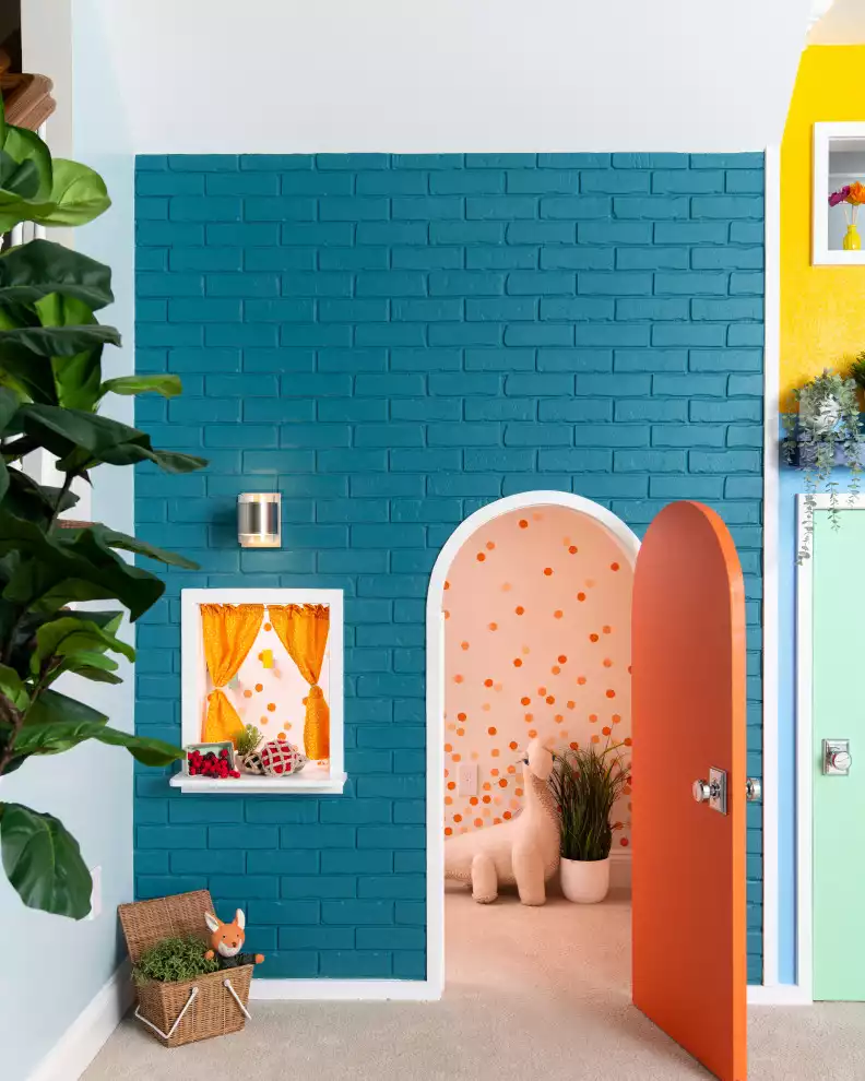 Create Interest With Color Block Paint