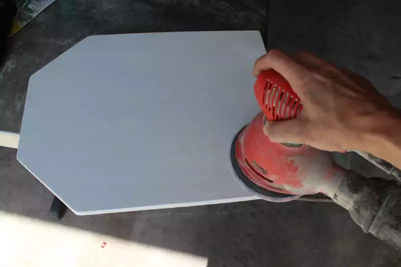 DIY Chalkboard Tombstone - your dried primer