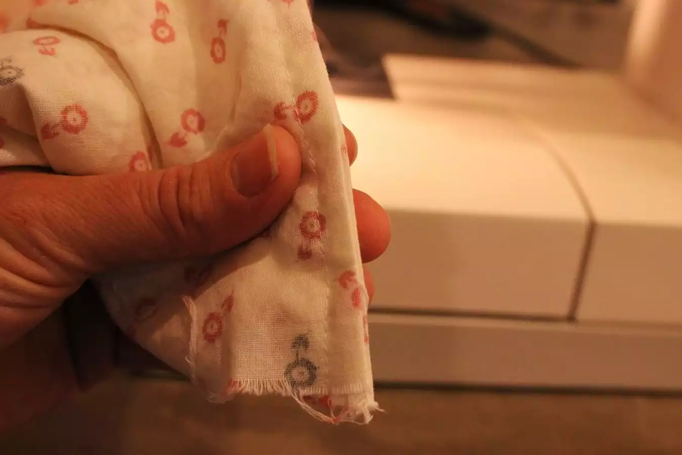 DIY Crib Sheet corner