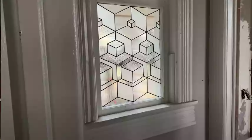DIY Faux Stained Glass