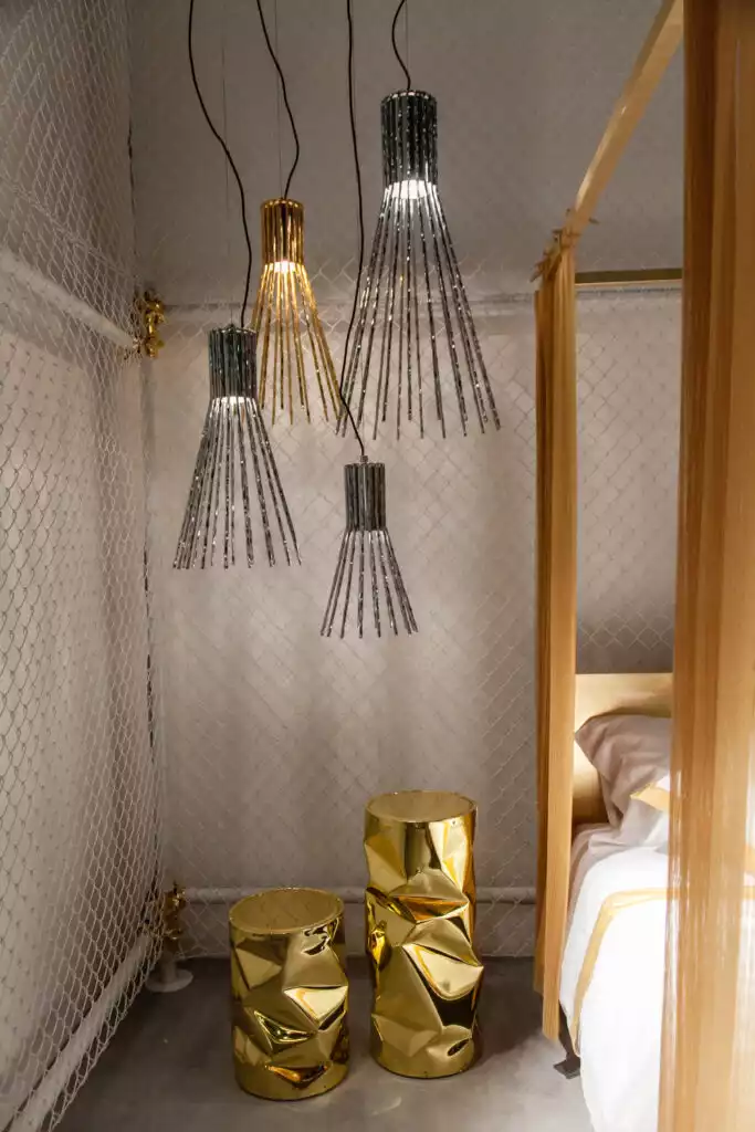 Decorating with metals and colors 683x1024