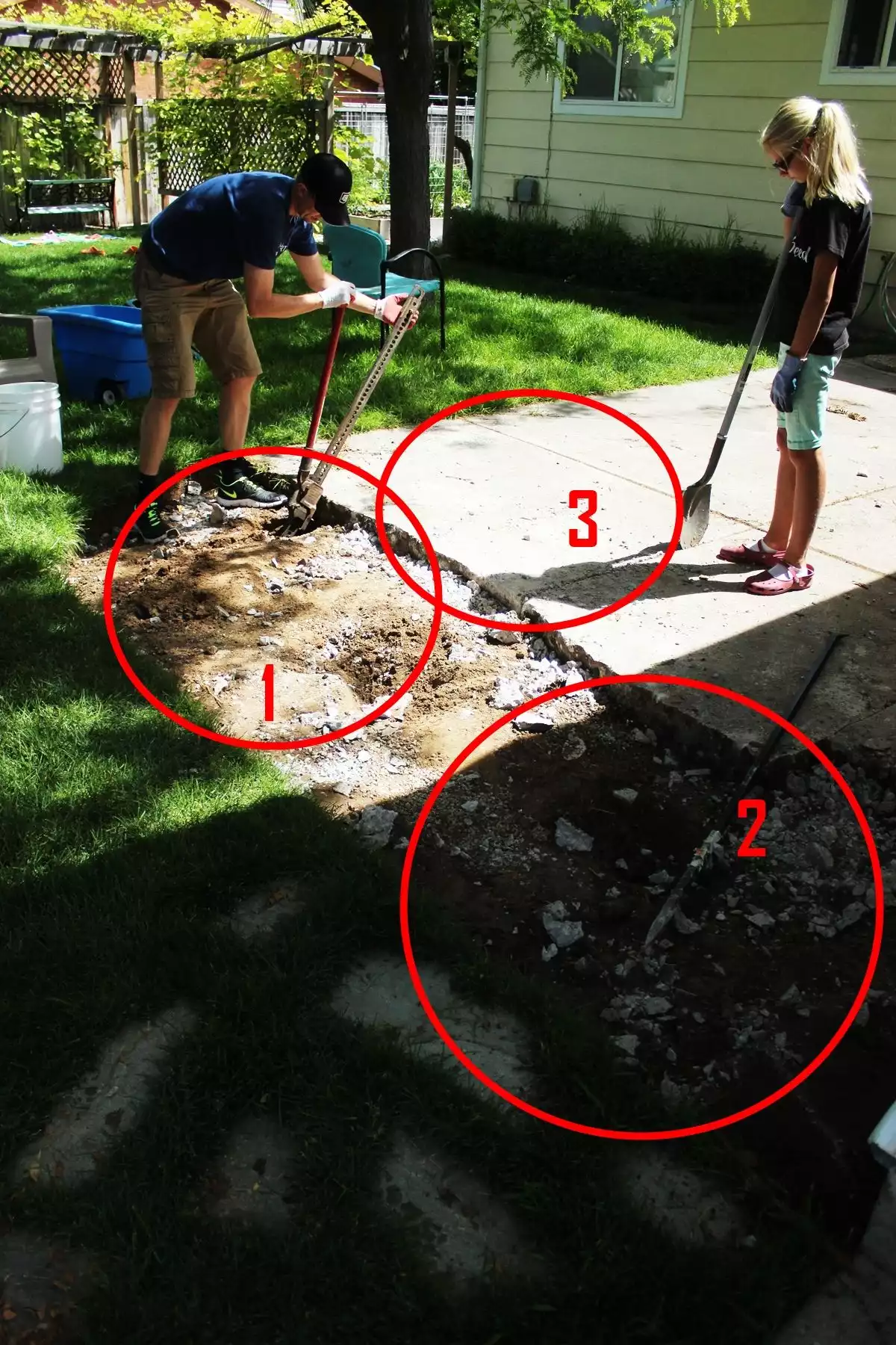 Best Way to Remove Concrete Slabs on a Patio areas